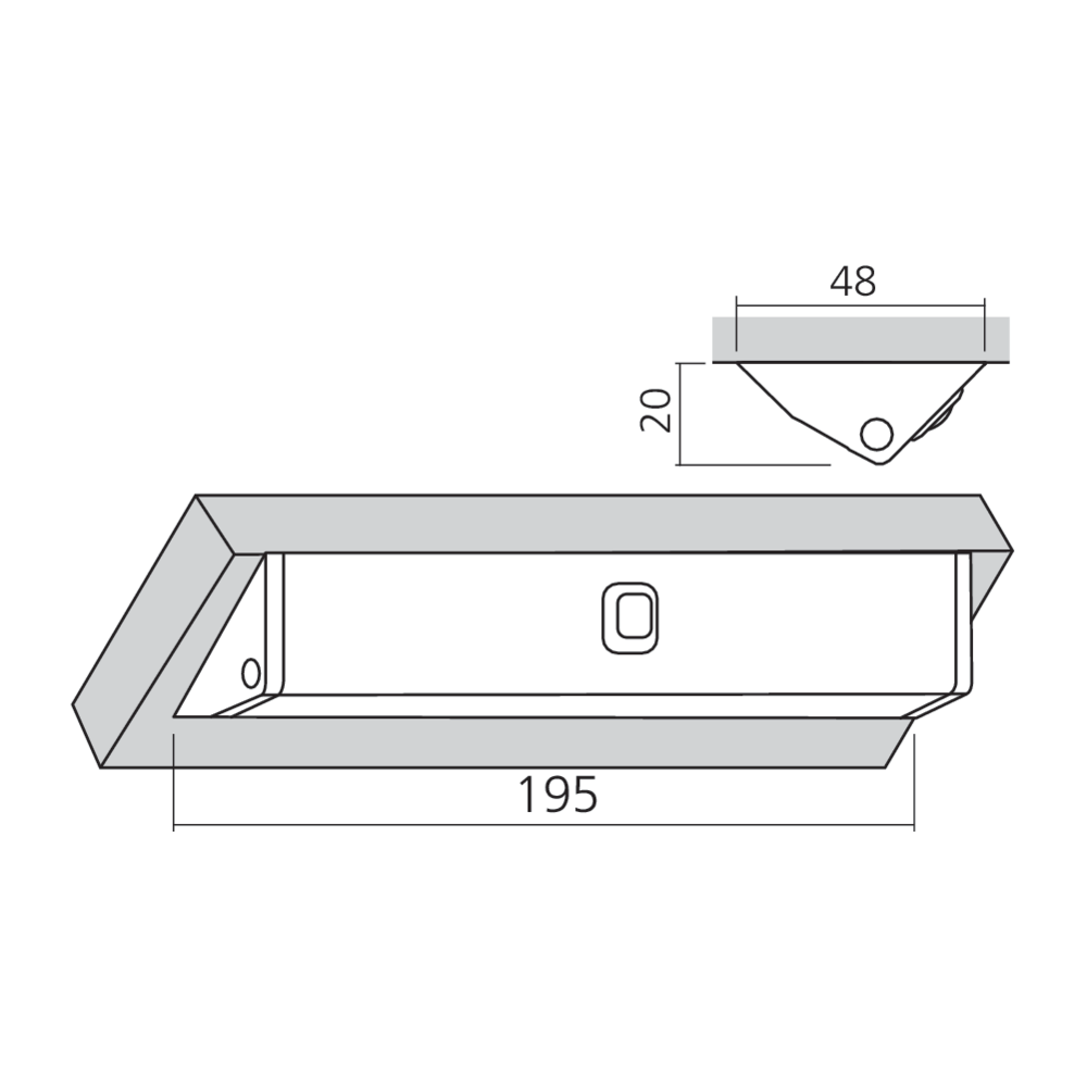 Luminaire en applique 12 V