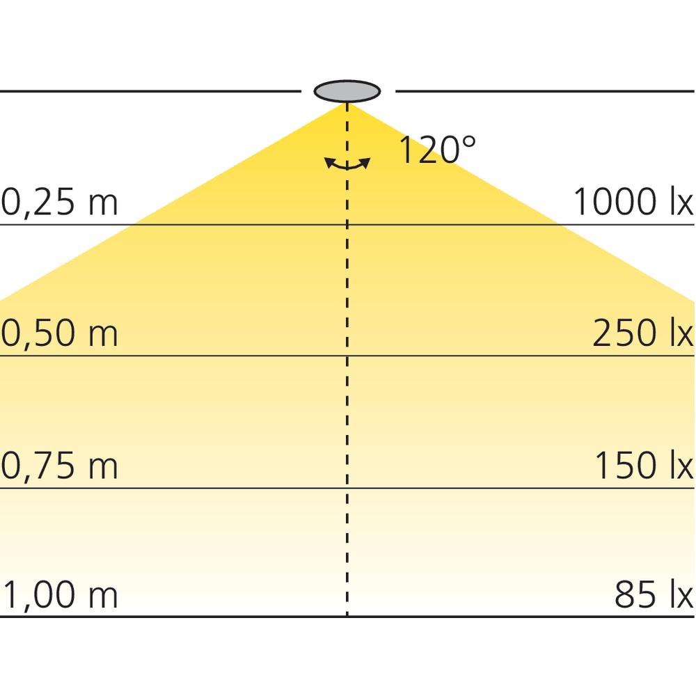 Spot LED 230 V Ø55 mm