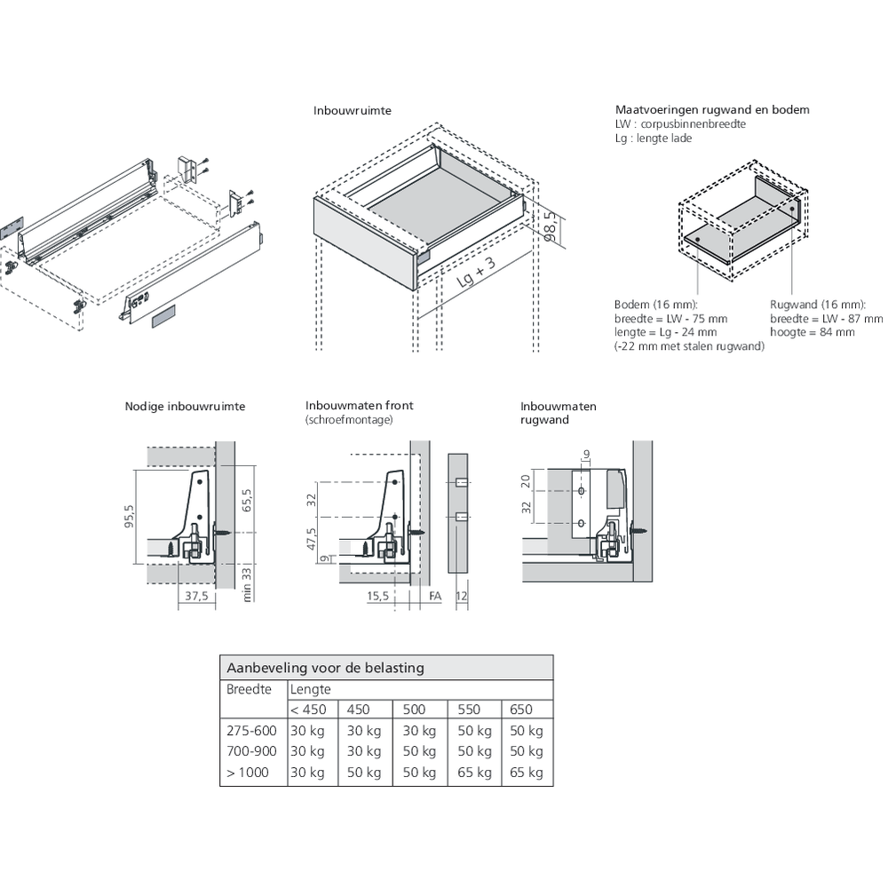TANDEMBOX hauteur M