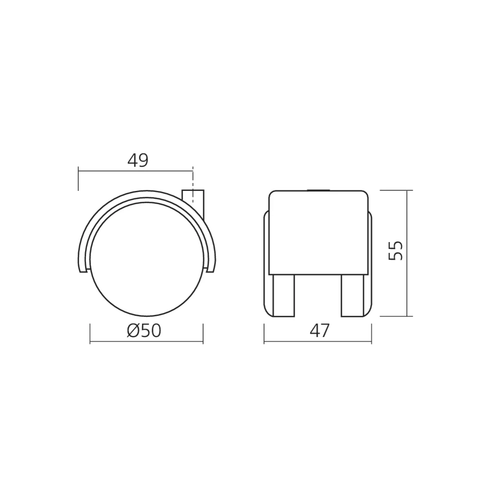 Roulette double galet ROLL