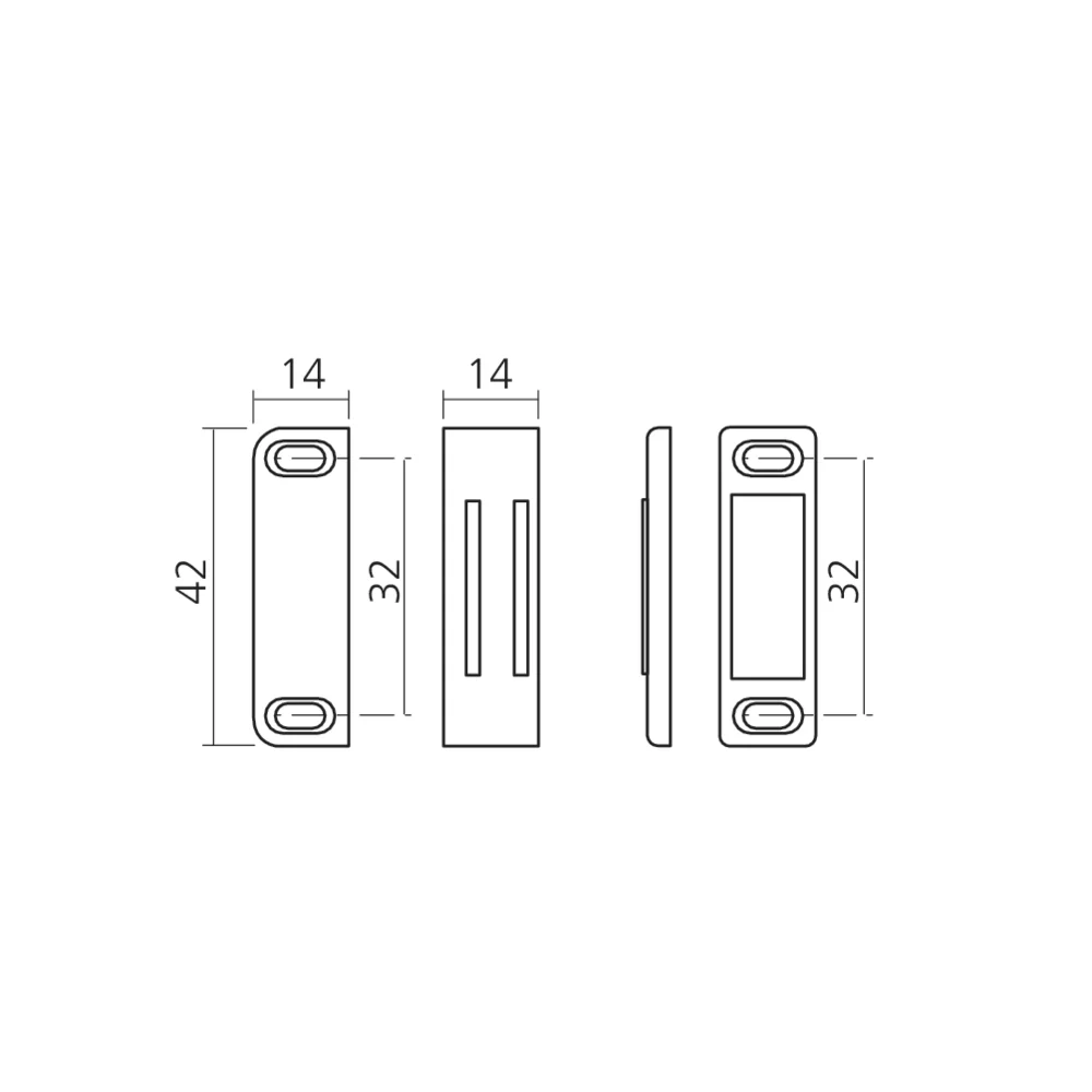 Loqueteau magnétique RALLY 4