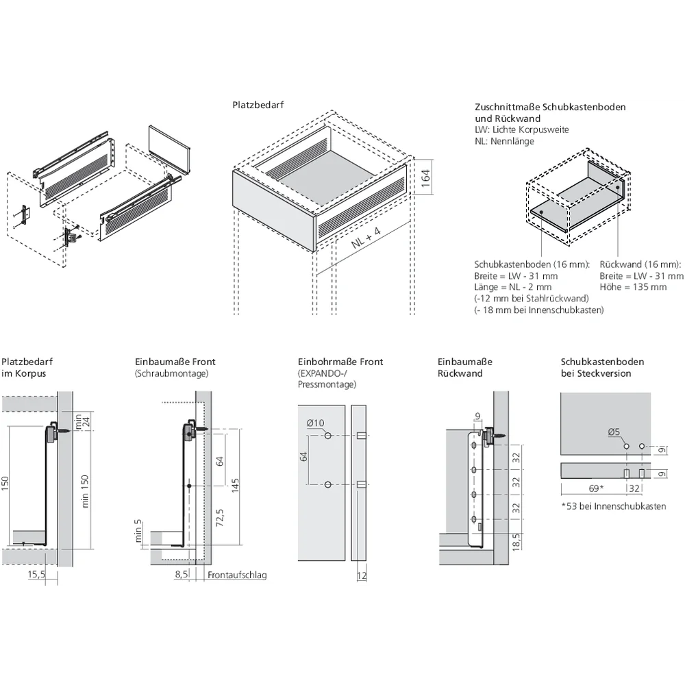 METABOX 320H hauteur 150 sortie simple