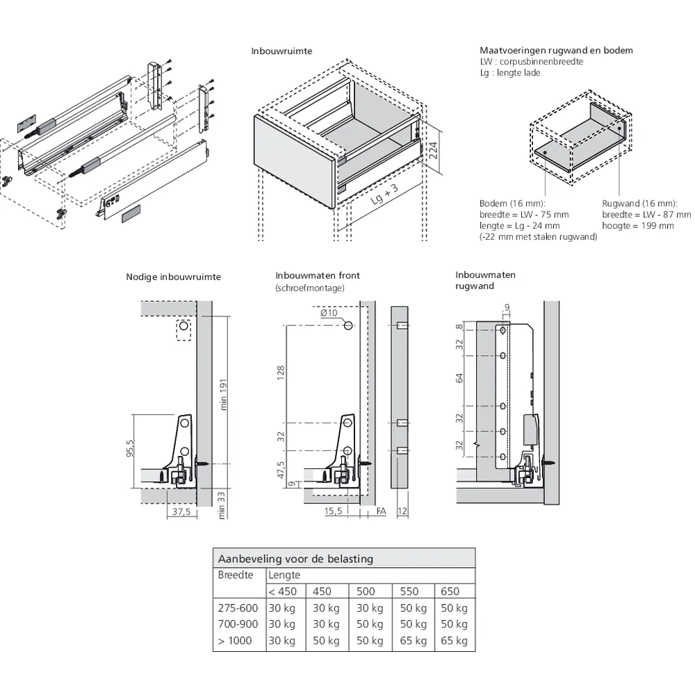 TANDEMBOX antaro hauteur D