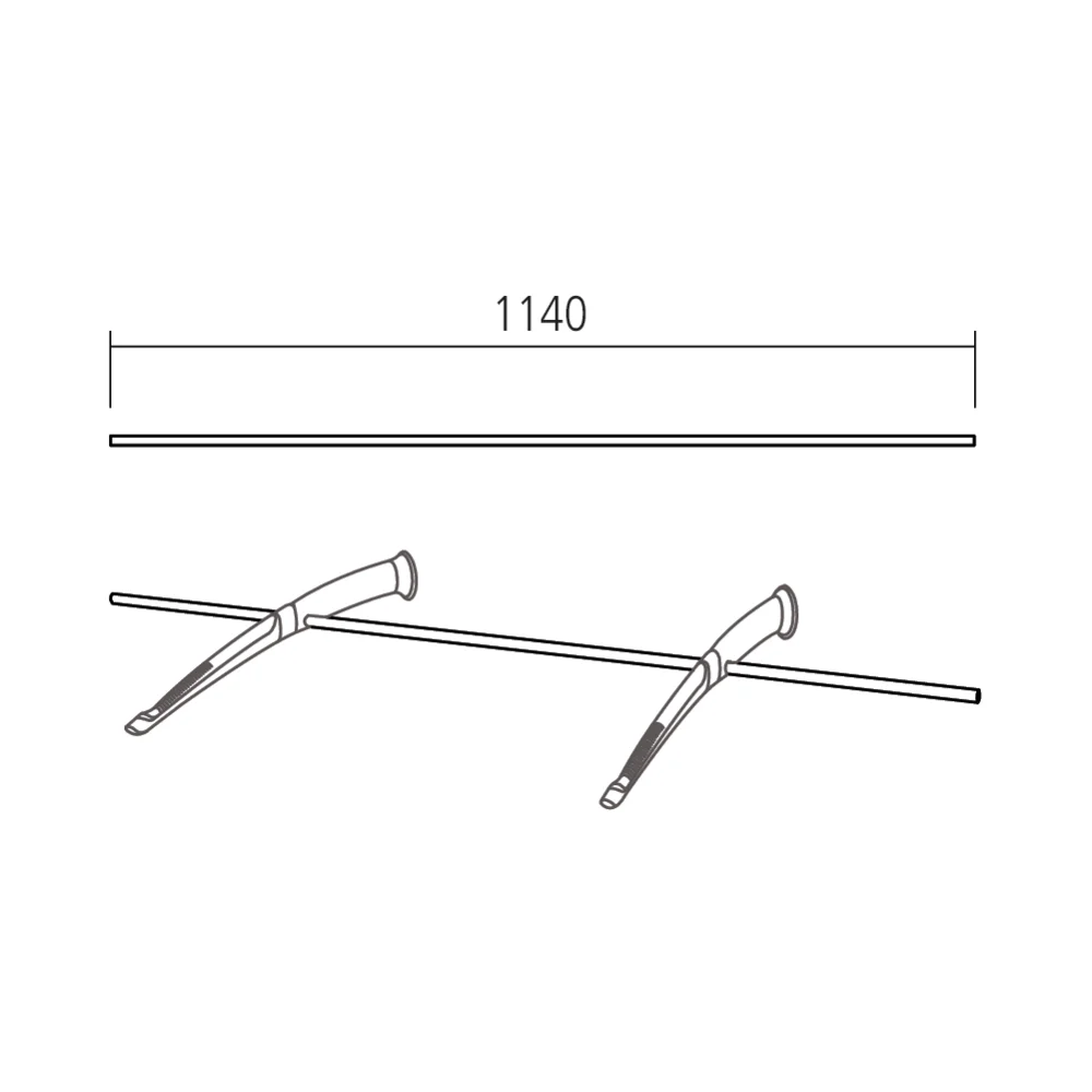Tige support pour STILO et MINO