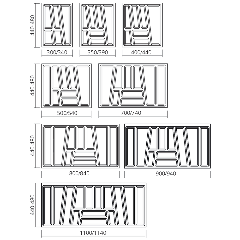 Range-couverts CONFORT