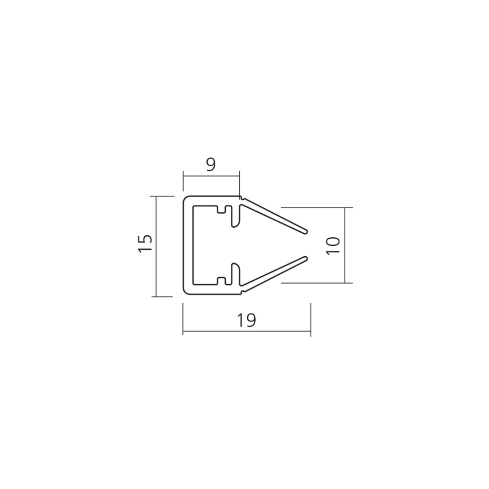 Profil pour tablette lumineuse