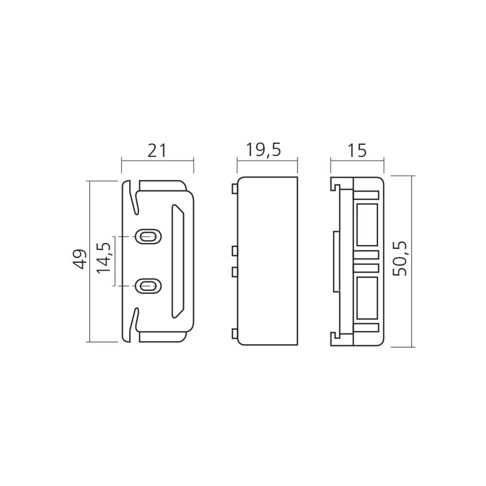 Loqueteau magnétique GEANT