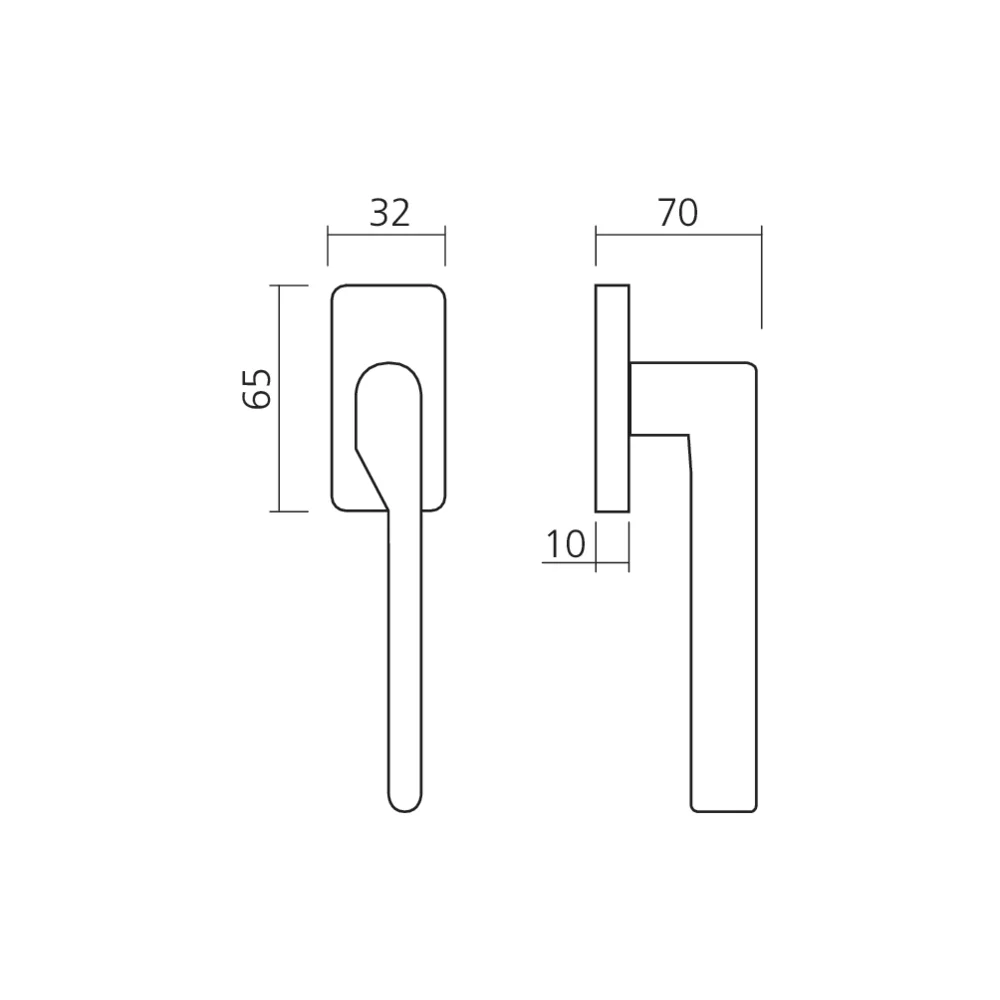 Poignée de fenêtre SPECIAL