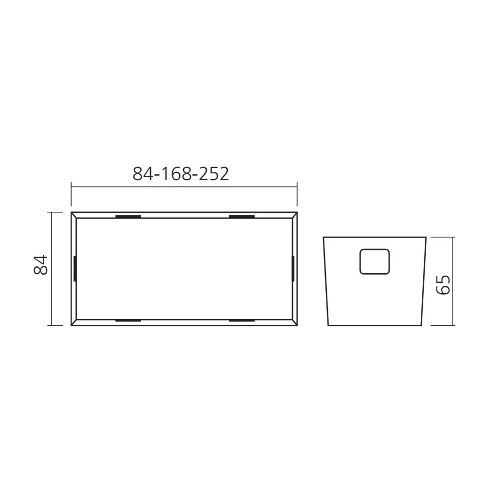 Casier pour set tiroir BANIO