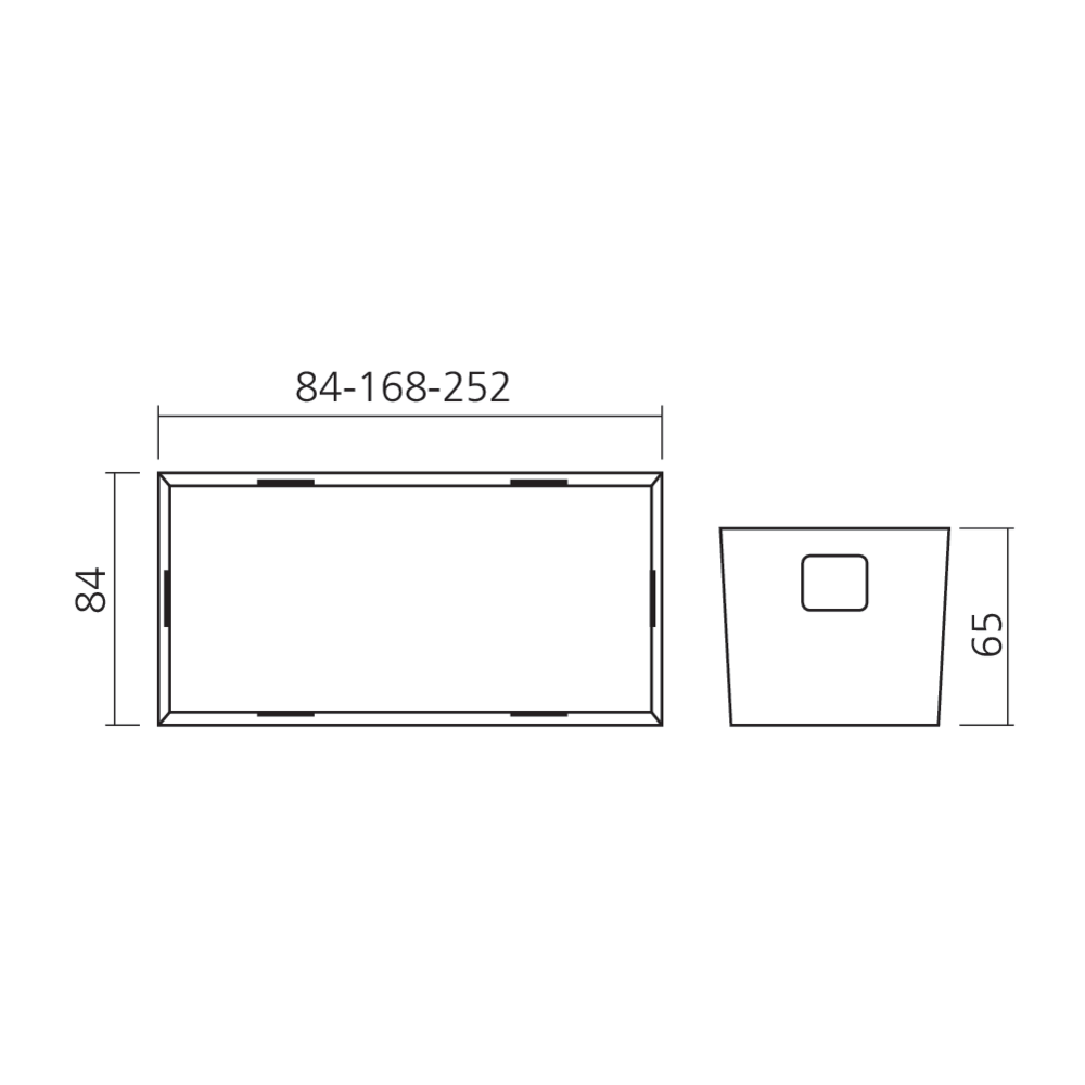 Casier pour set tiroir BANIO