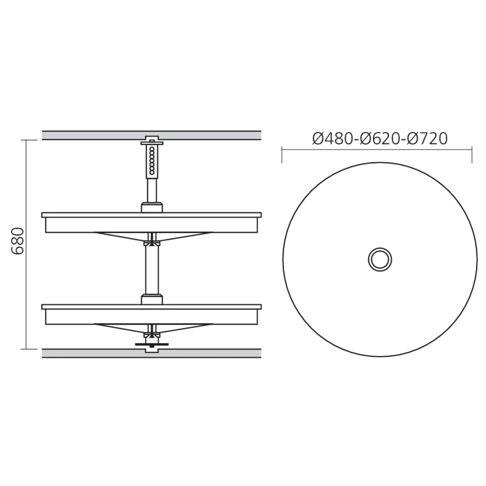 Tourniquet rond standard