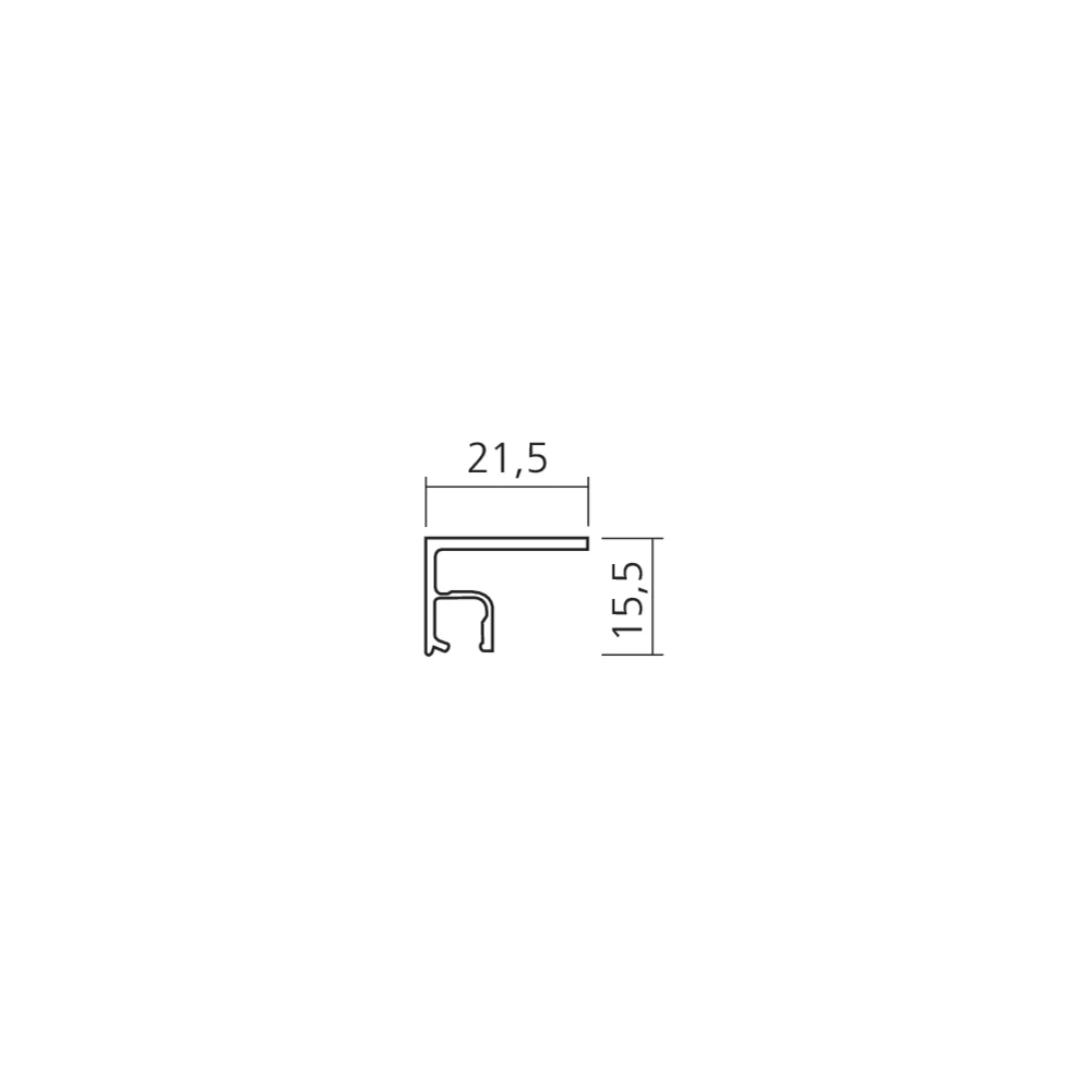 Cache pour rail Libra