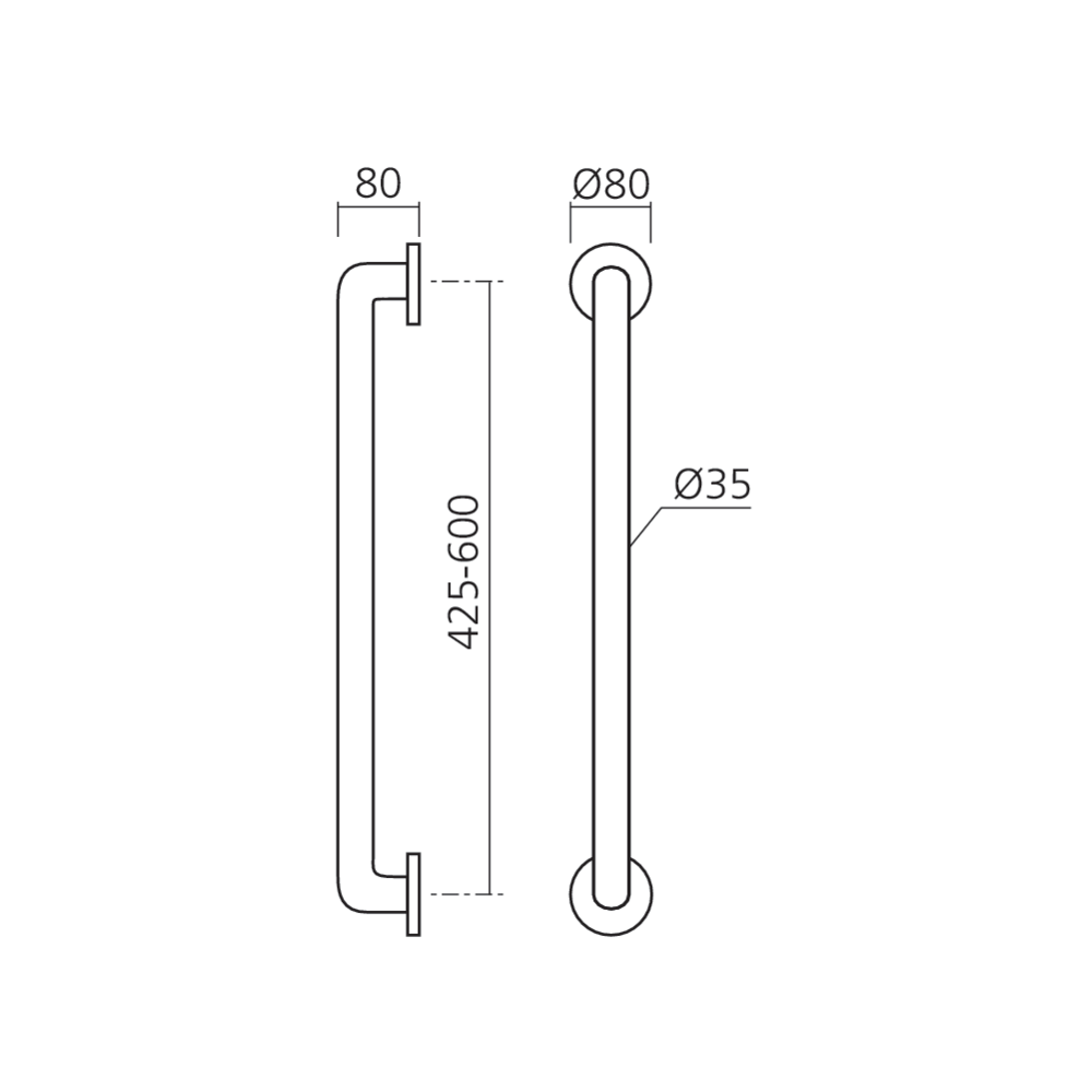 Barre d'appui droite
