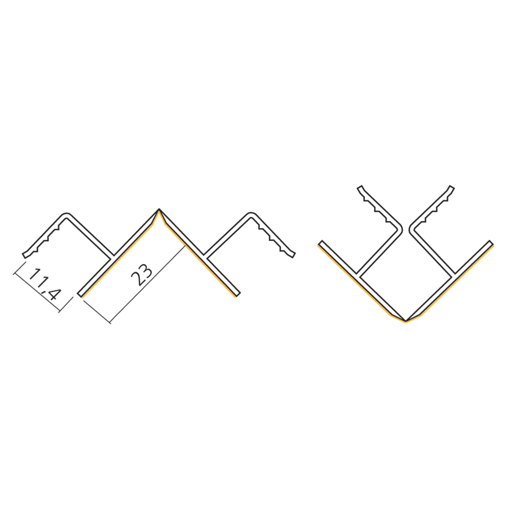 Angle variable 90°/180°