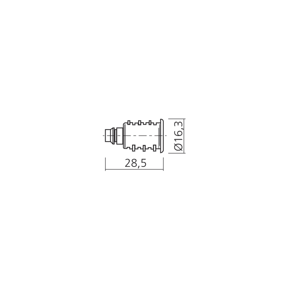 Barillet VCS interchangeable