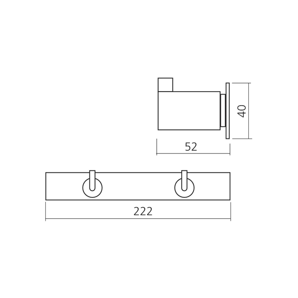 Portemanteau double NOVA