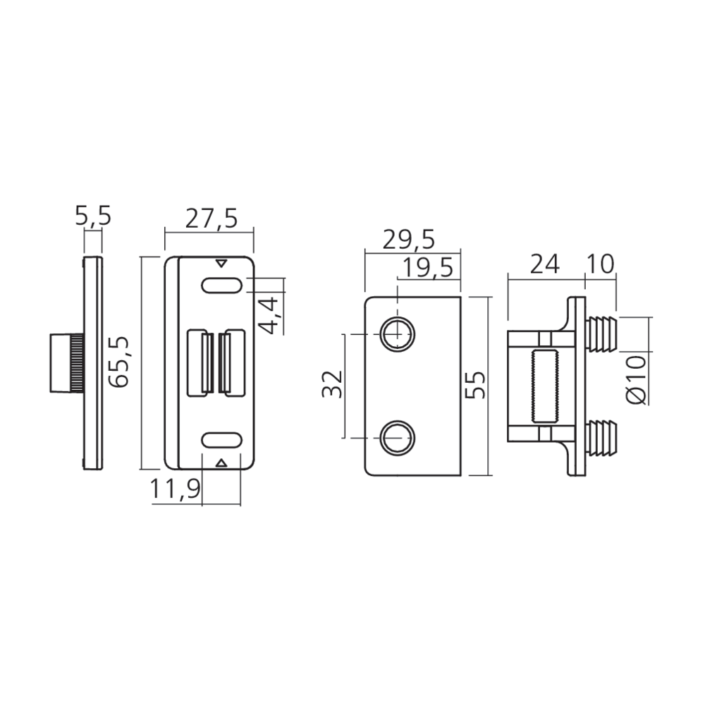 Kit de fixation fausse façade