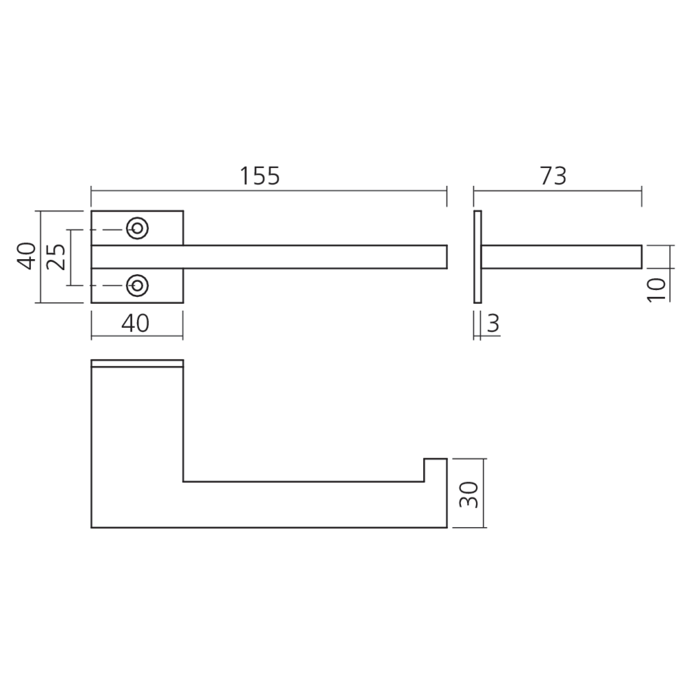 Porte-rouleau SLIM