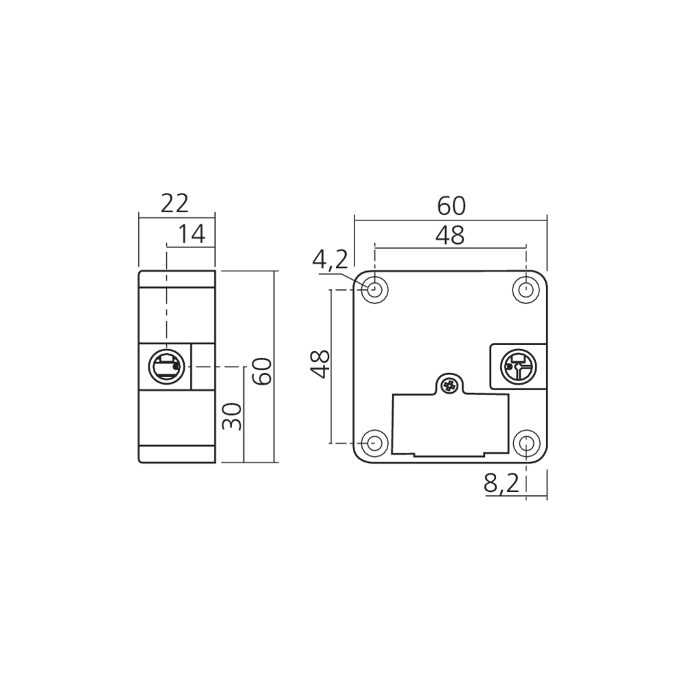 Serrure électronique à carte