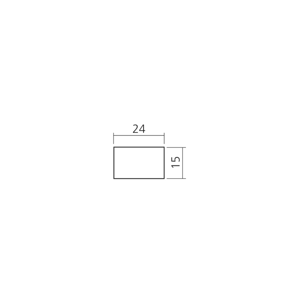 Connexion double pour bande blanc ajustable