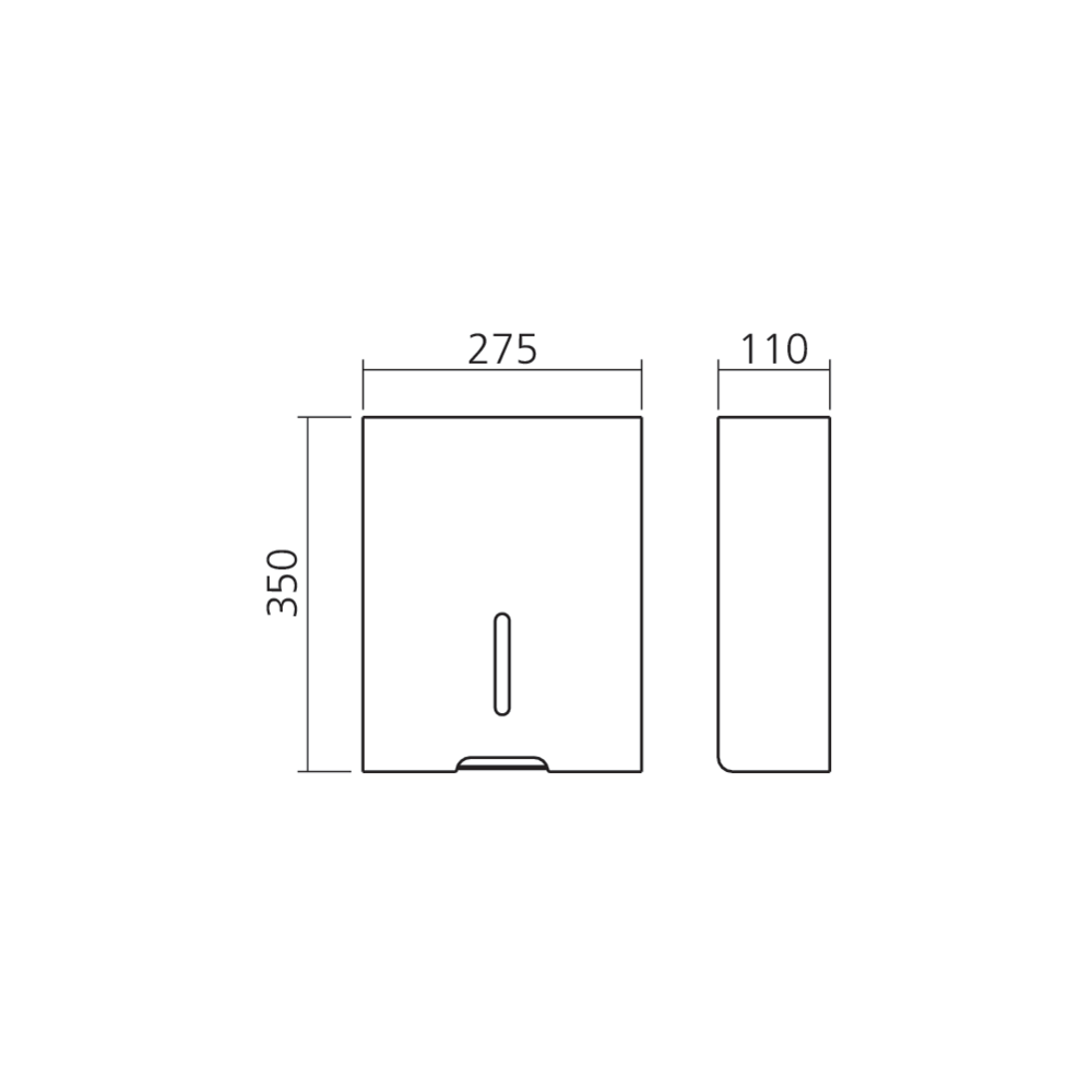 Distributeur de serviettes papier