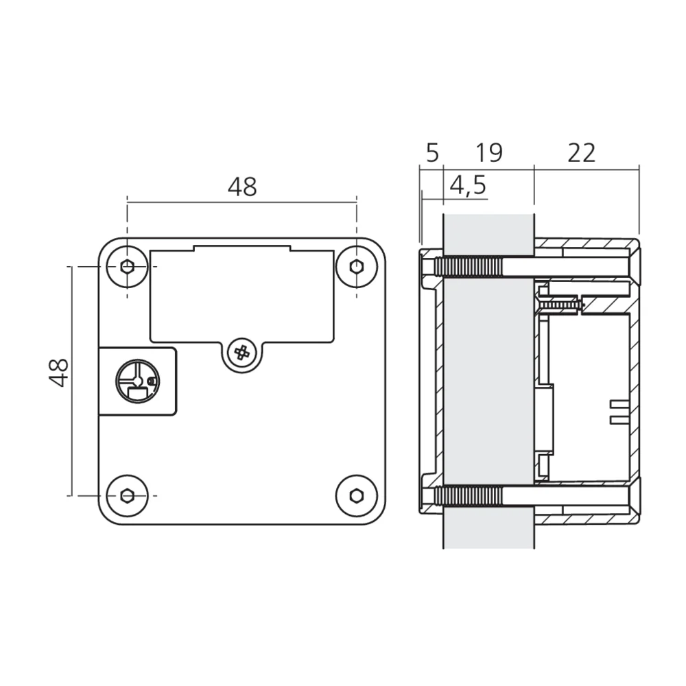 Serrure électronique à clavier