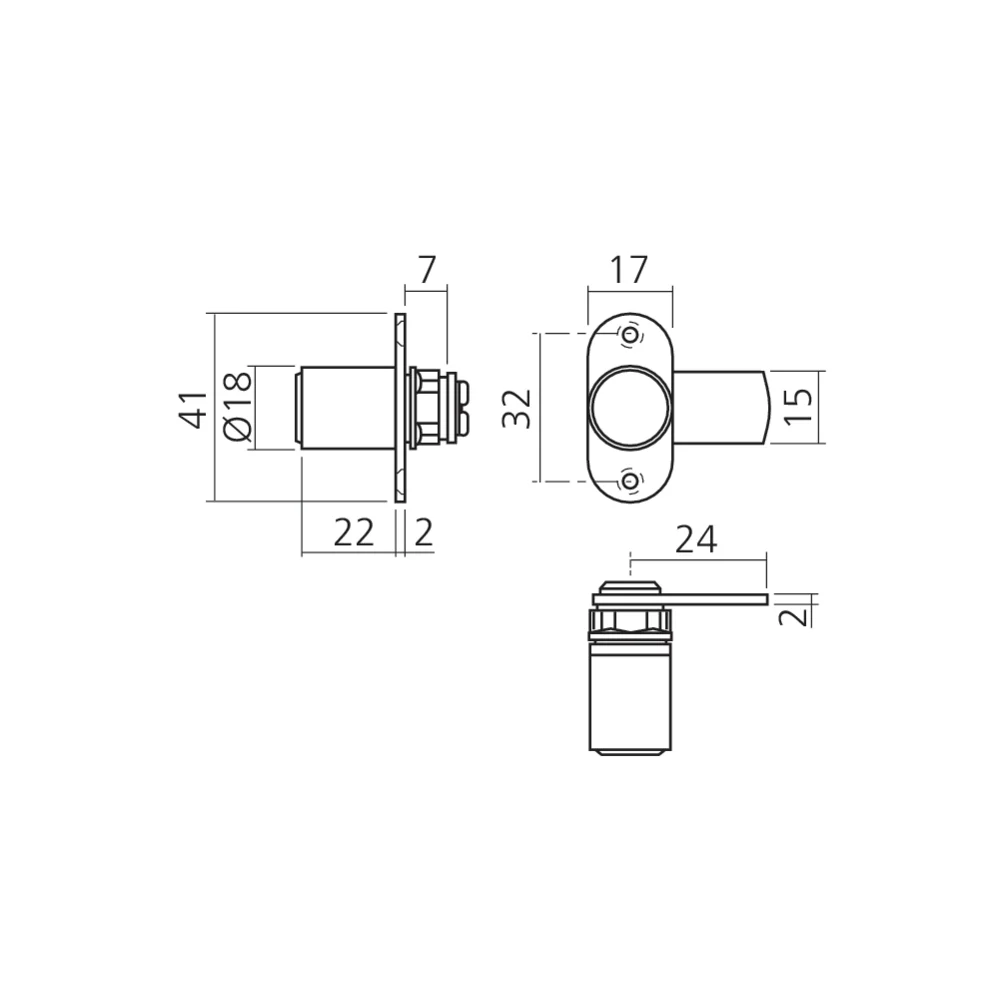 Serrure batteuse VCS