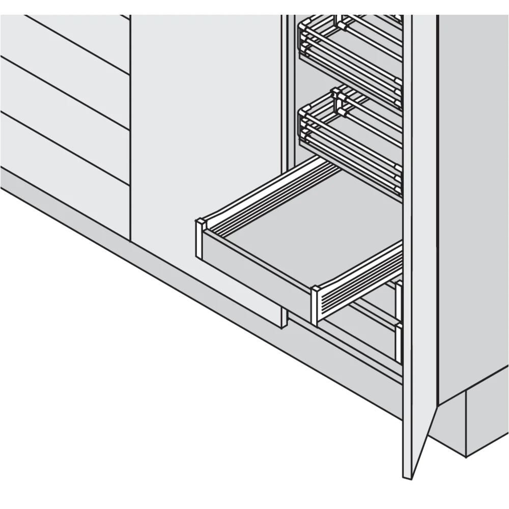 Attache façade à l'anglaise pour METABOX hauteur 86 mm