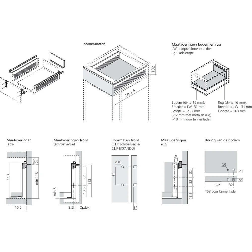 METABOX 320K hauteur 118 sortie simple
