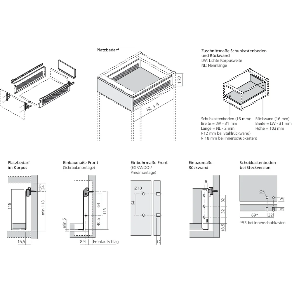 METABOX 320K hauteur 118 sortie simple