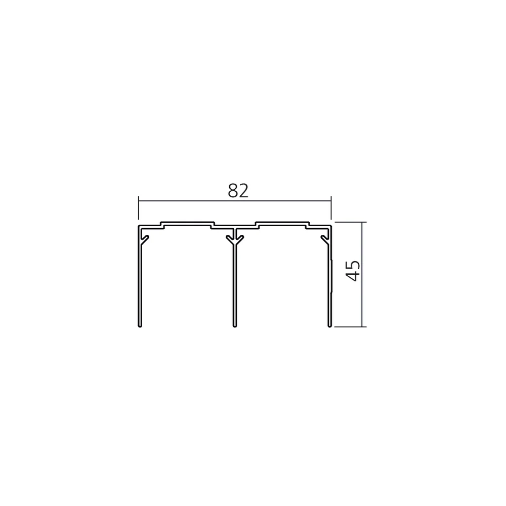 Rail guidage haut Pro Line
