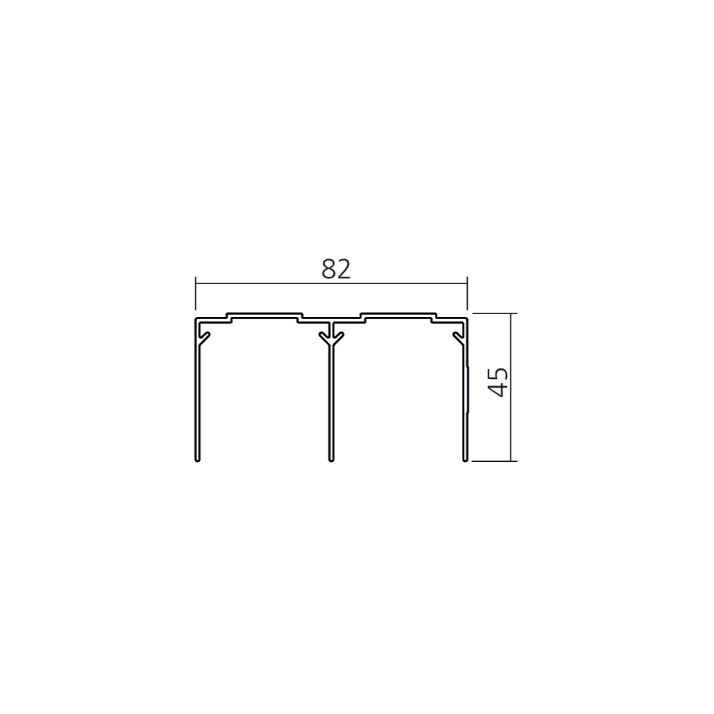 Rail guidage haut Pro Line