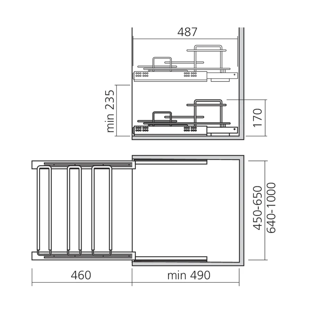 Porte-chaussures LINÉA