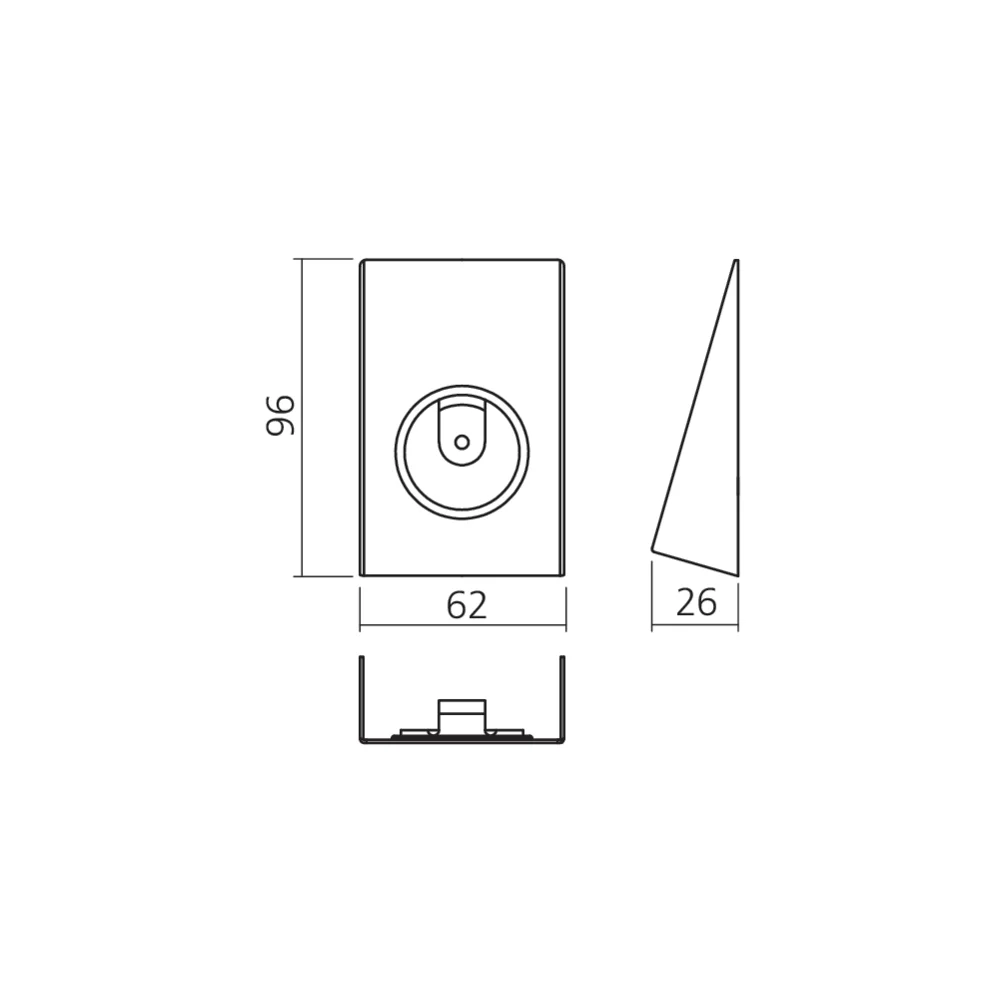 Spot LED JAZZ en applique 12 V