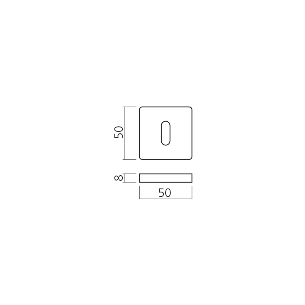 Rosaces carrées en applique 151