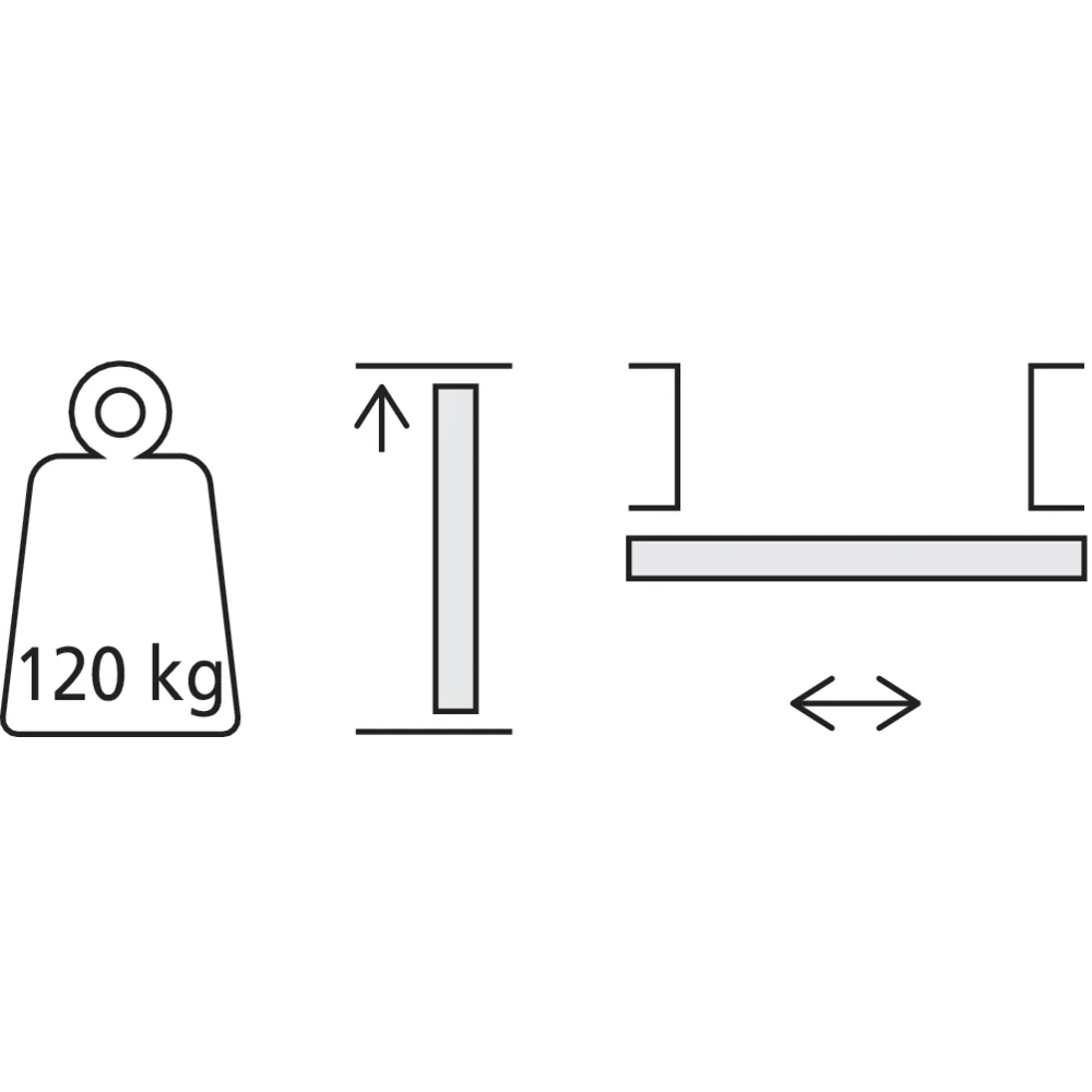 Garniture 1 porte Junior 120