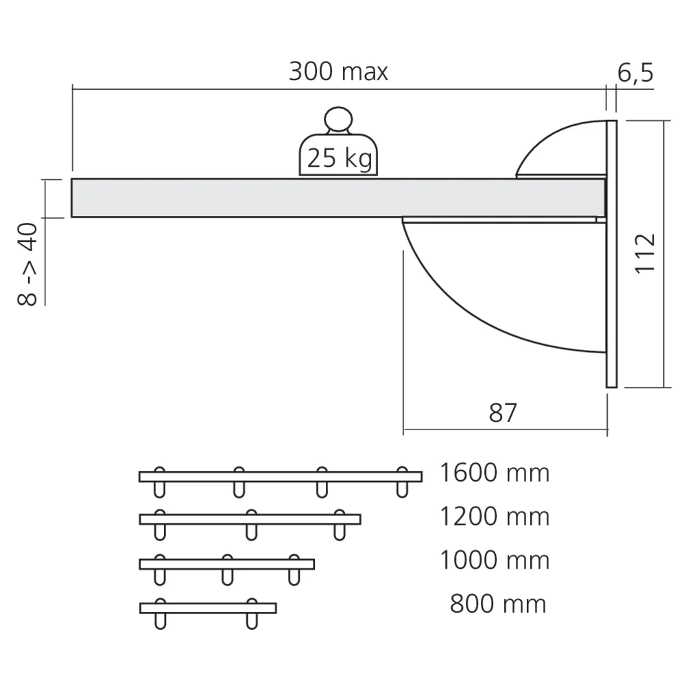 Console PELICAN grand modèle