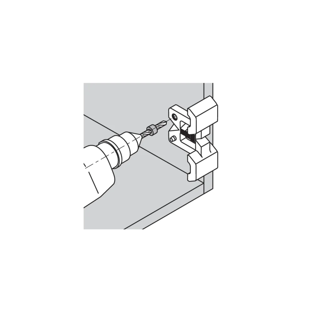 Gabarit de perçage pour embases