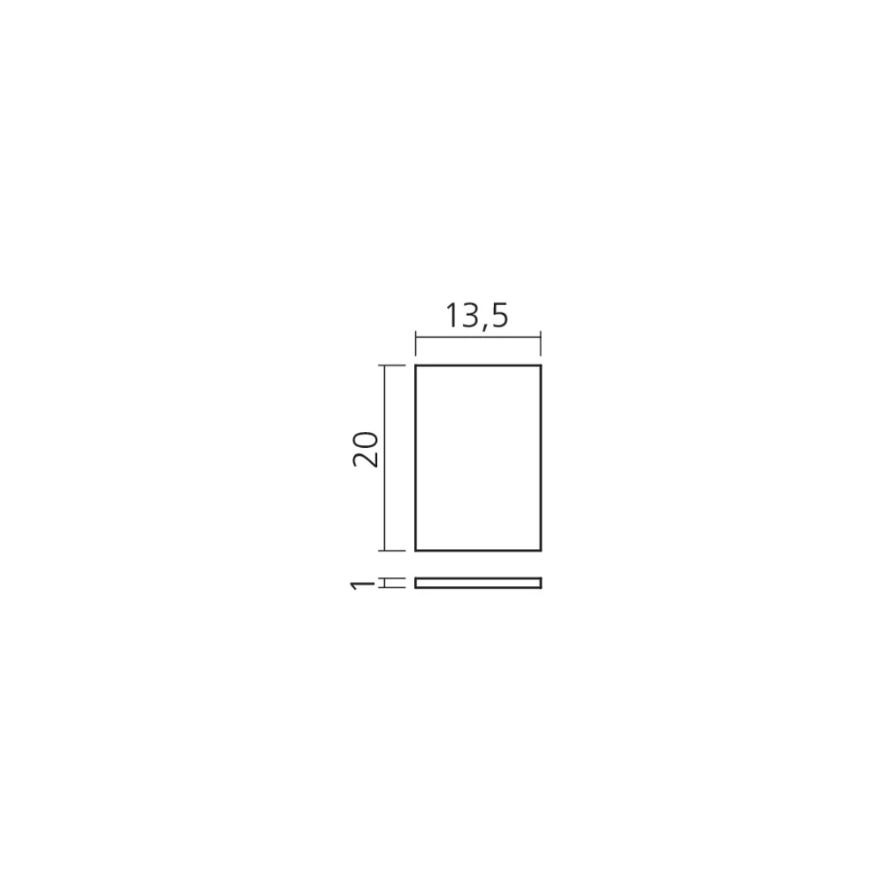 Embout pour profil PRO2040
