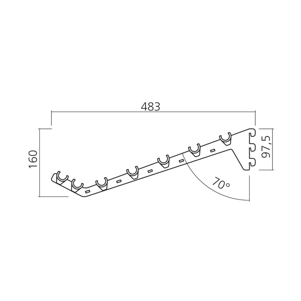 Console à pain inclinée