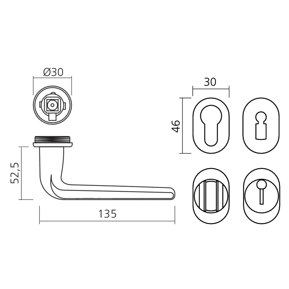Ensemble 1267 sur mini rosace