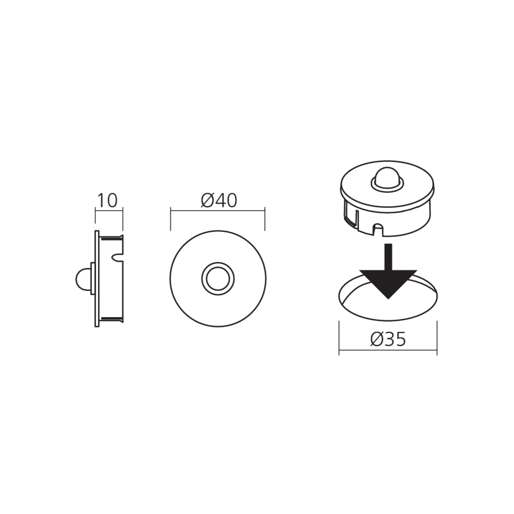Capteur de mouvement sans fil MEC-Driver