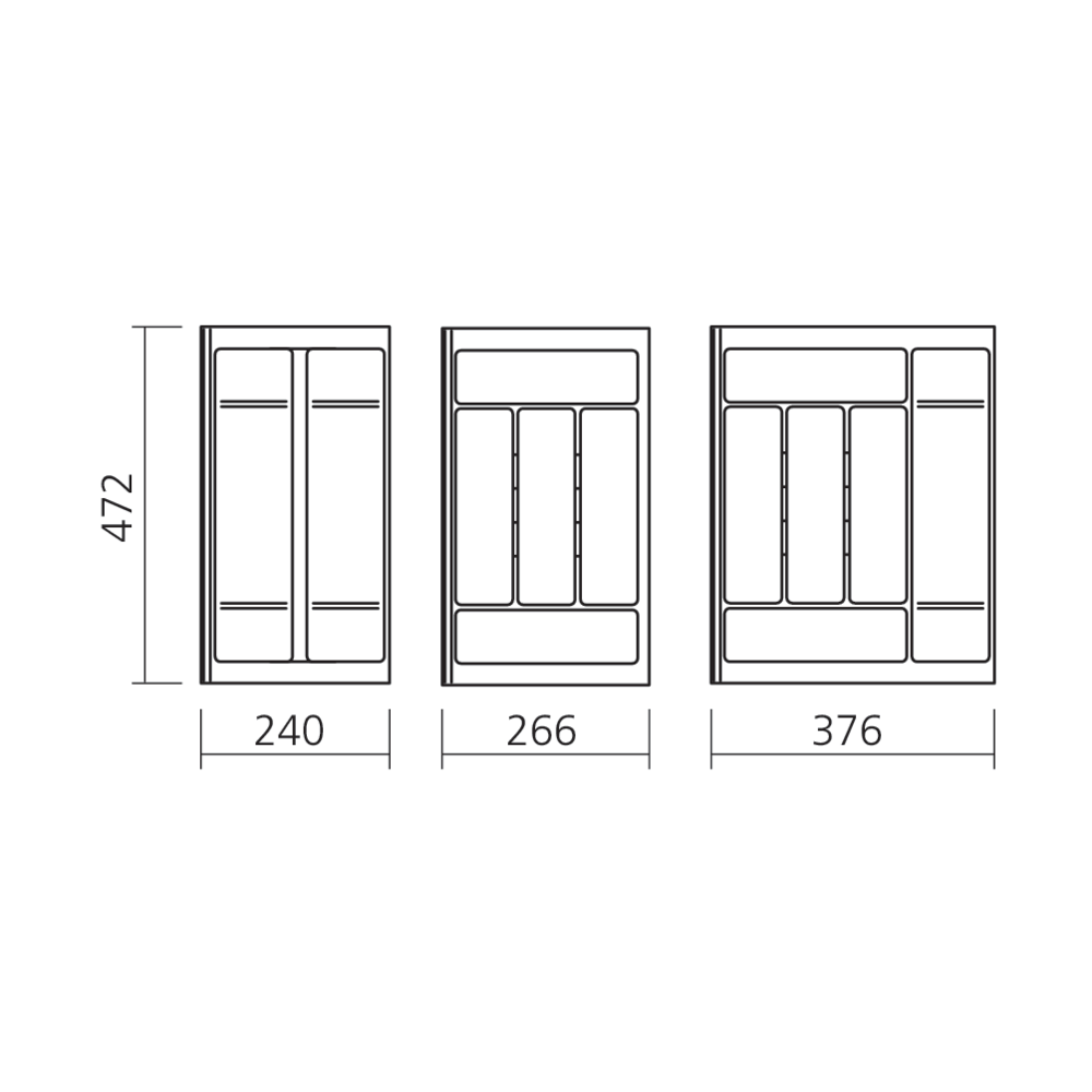 Range-couverts COMBI