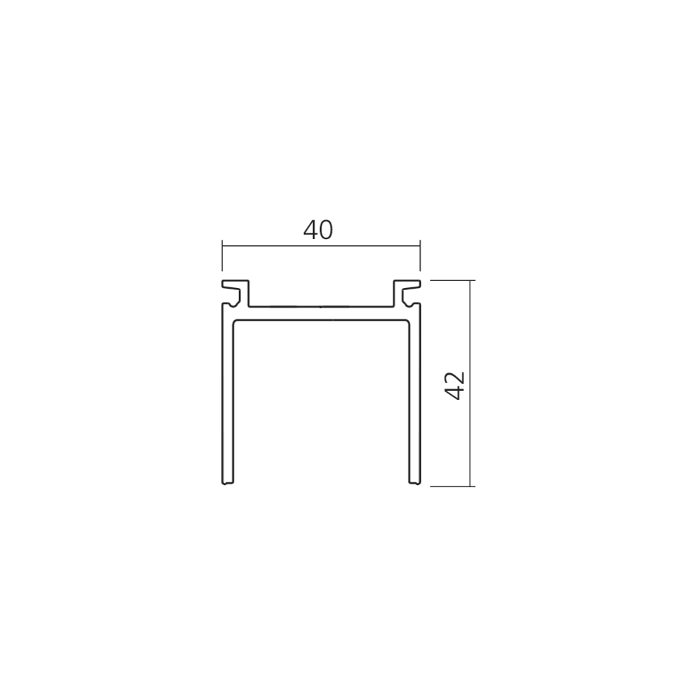 Set pour rail de roulement démontable Junior 40
