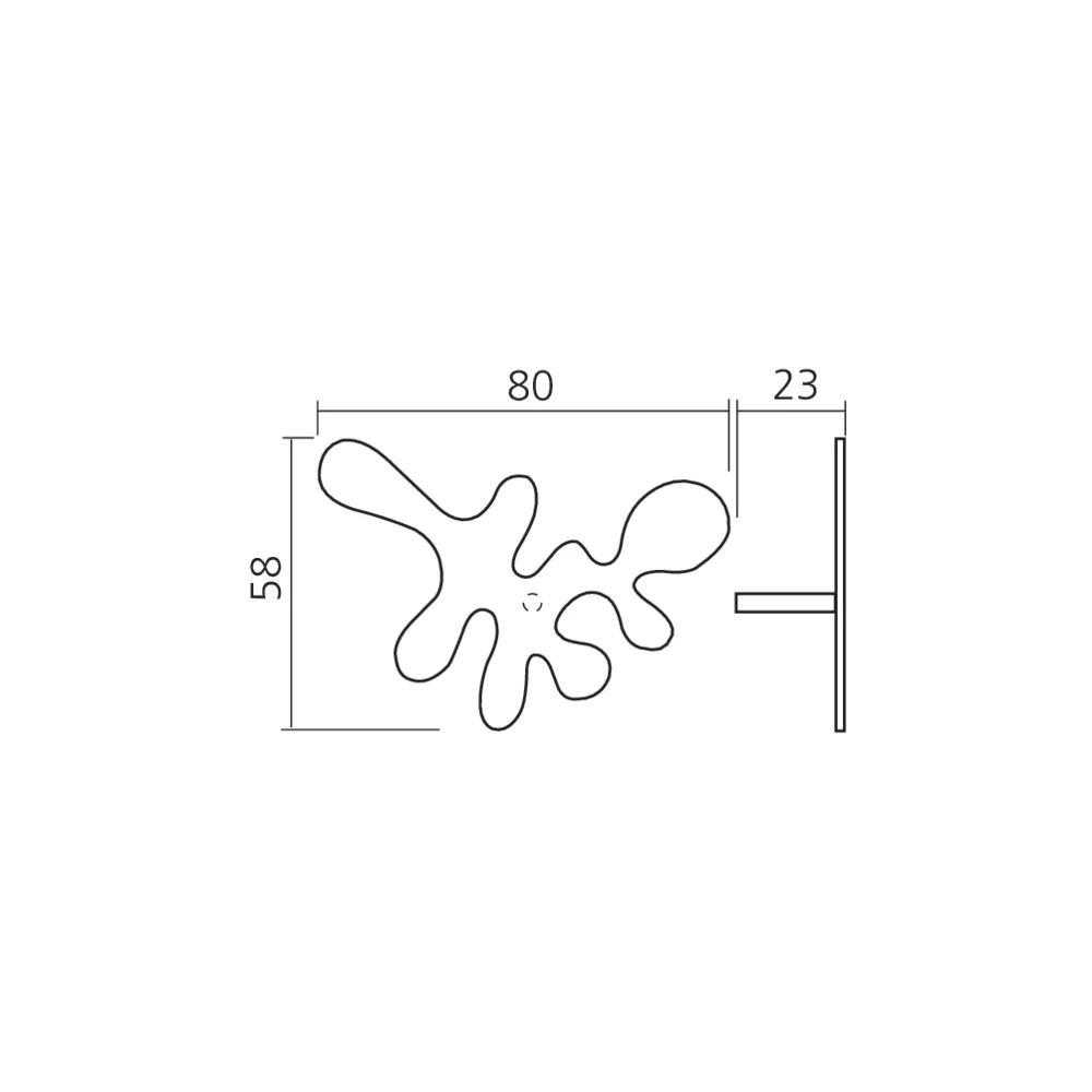 Patère mini CAMOUFLAGE