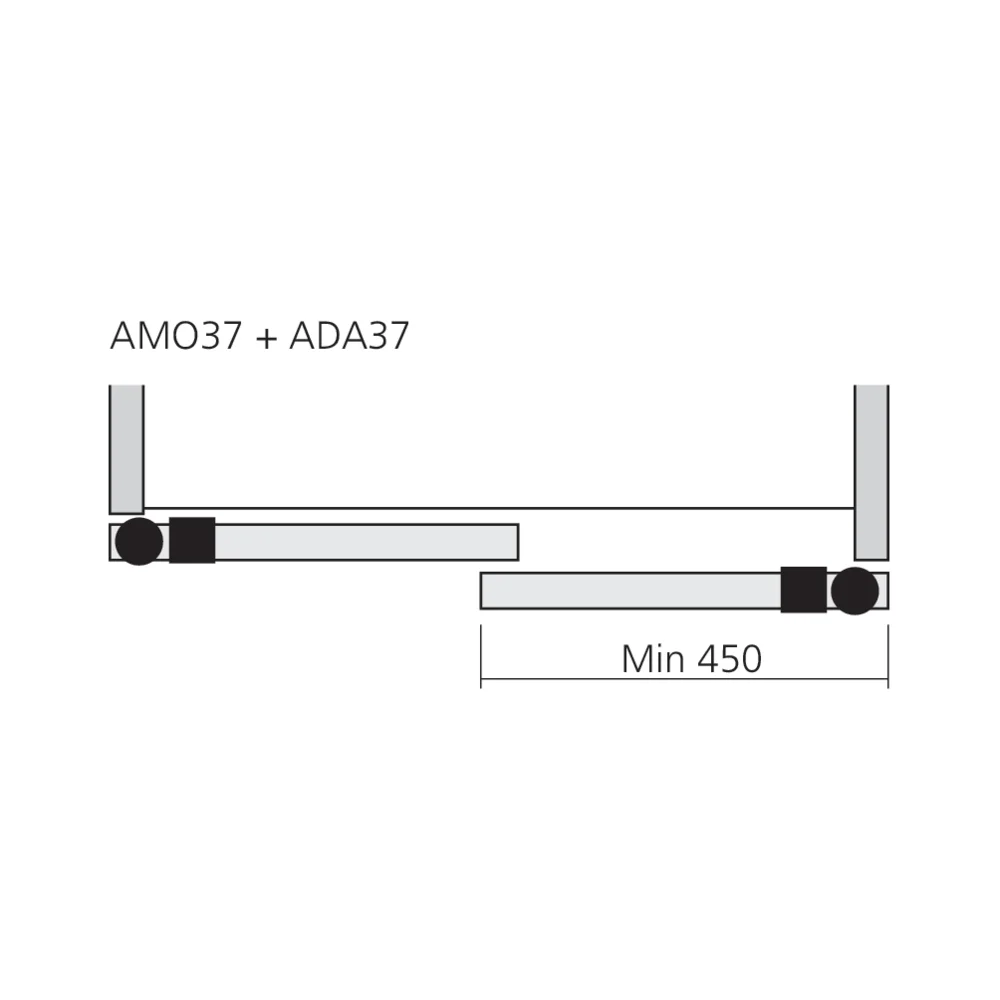 Adaptateur pour amortisseur Combino 20-35 FS