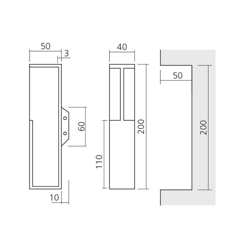 Poignée pour coulissant SMALL