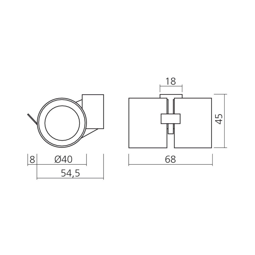 Roulette FORMULA Ø40 mm