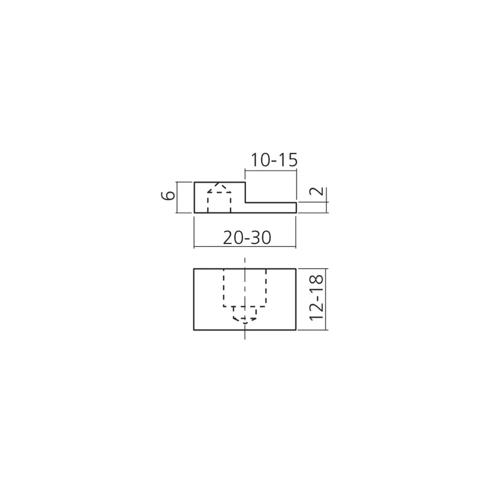 Pivot de glace SWING verre/verre
