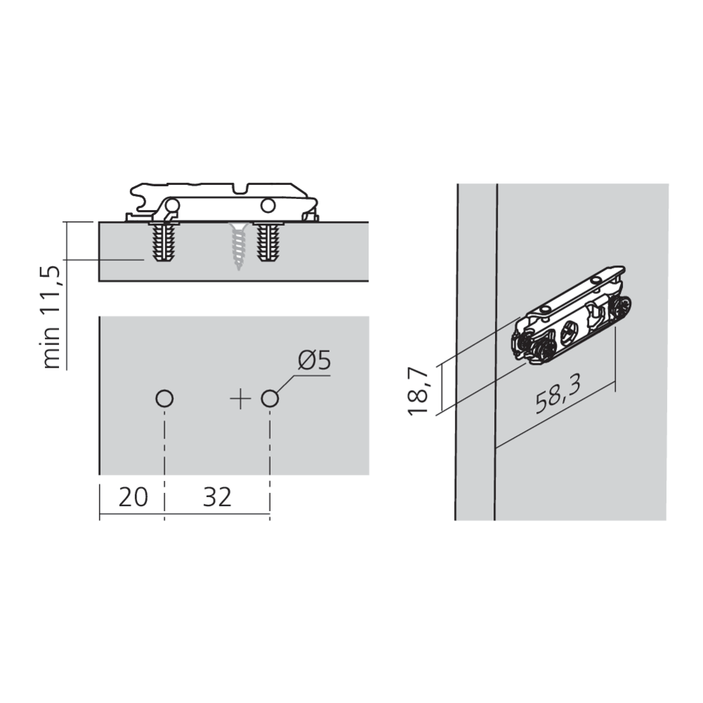 Embase CLIP EXPANDO